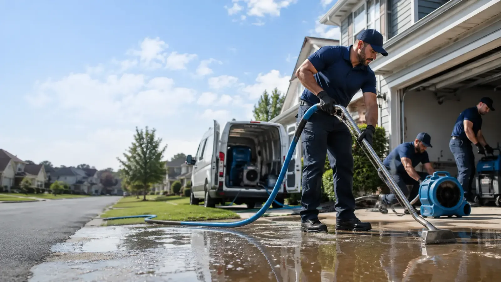 Flood Damage Restoration in Tyrone, OK